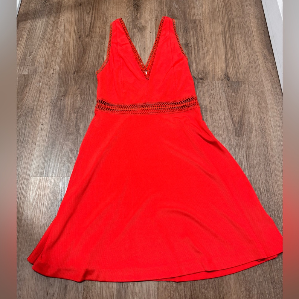 Free people red dress